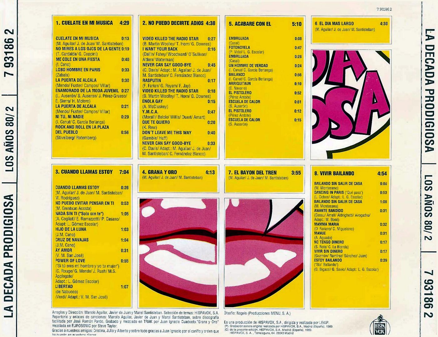 La20Decada20Prodigiosa20Los20Aos208020Vol20220 Tras - La Decada Prodigiosa - Los Años 80 Vol. 2 (1989)