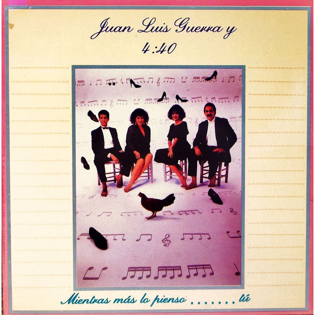Mientras Mas Lo Pienso Tu cover - Juan Luis Guerra y 4.40 - Mientras Más lo Pienso...Tú (1987)