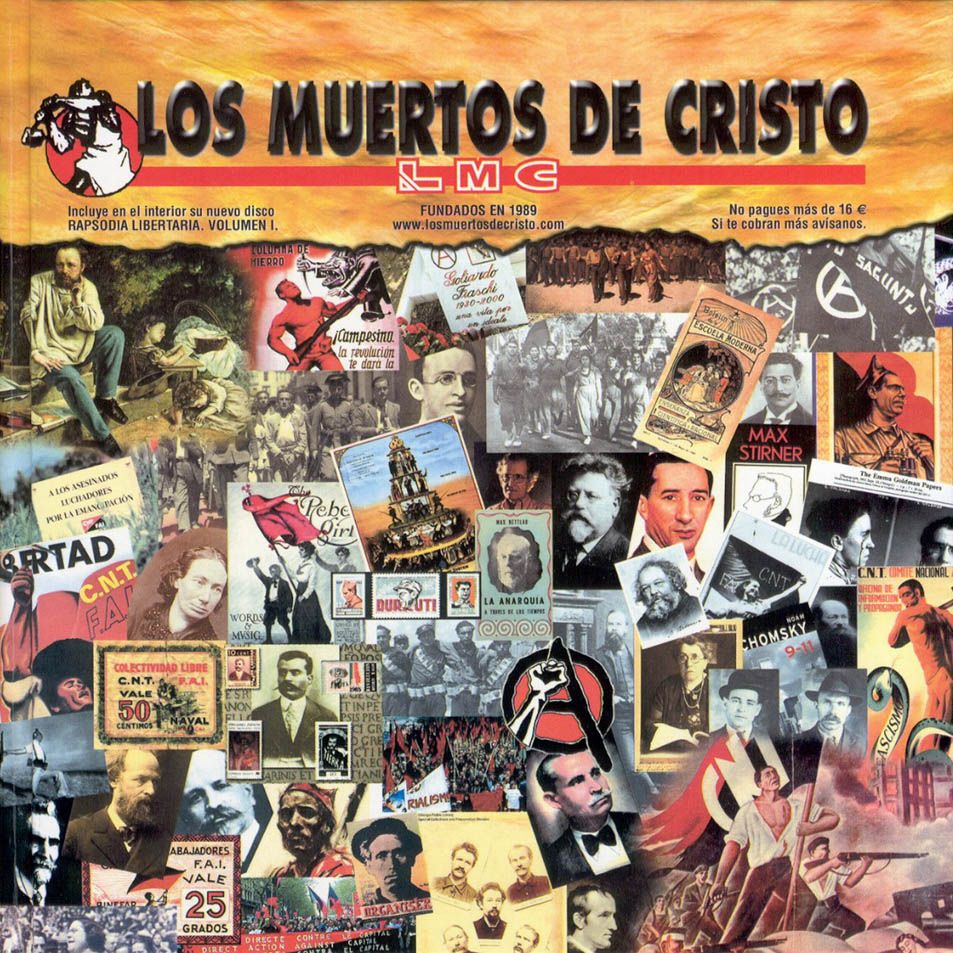 RapsodiaLibertariaIfrontal - Los muertos De Cristo: Discografia