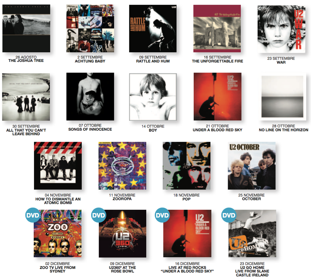 Schermata 20160810 alle 123056 - U2: Discografia