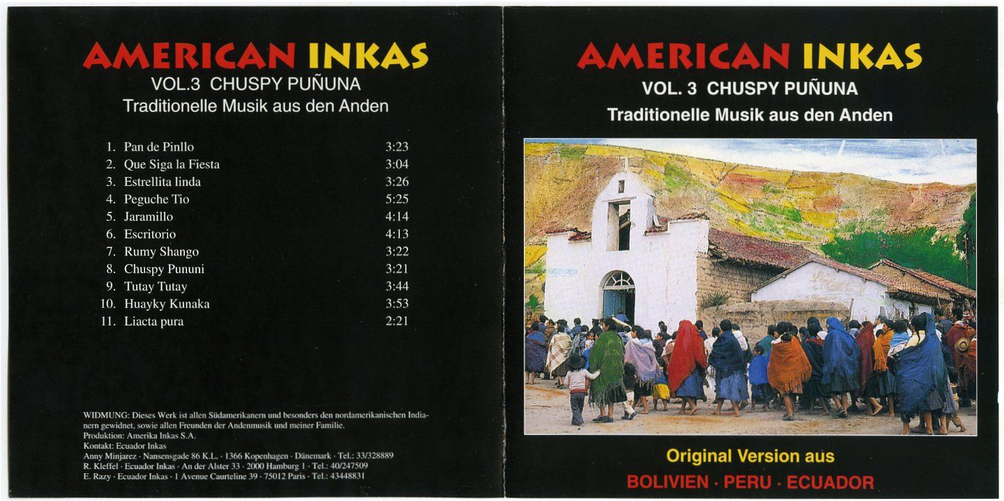 american inkas vol3 - American Inkas vol.3 Chuspi Pununa