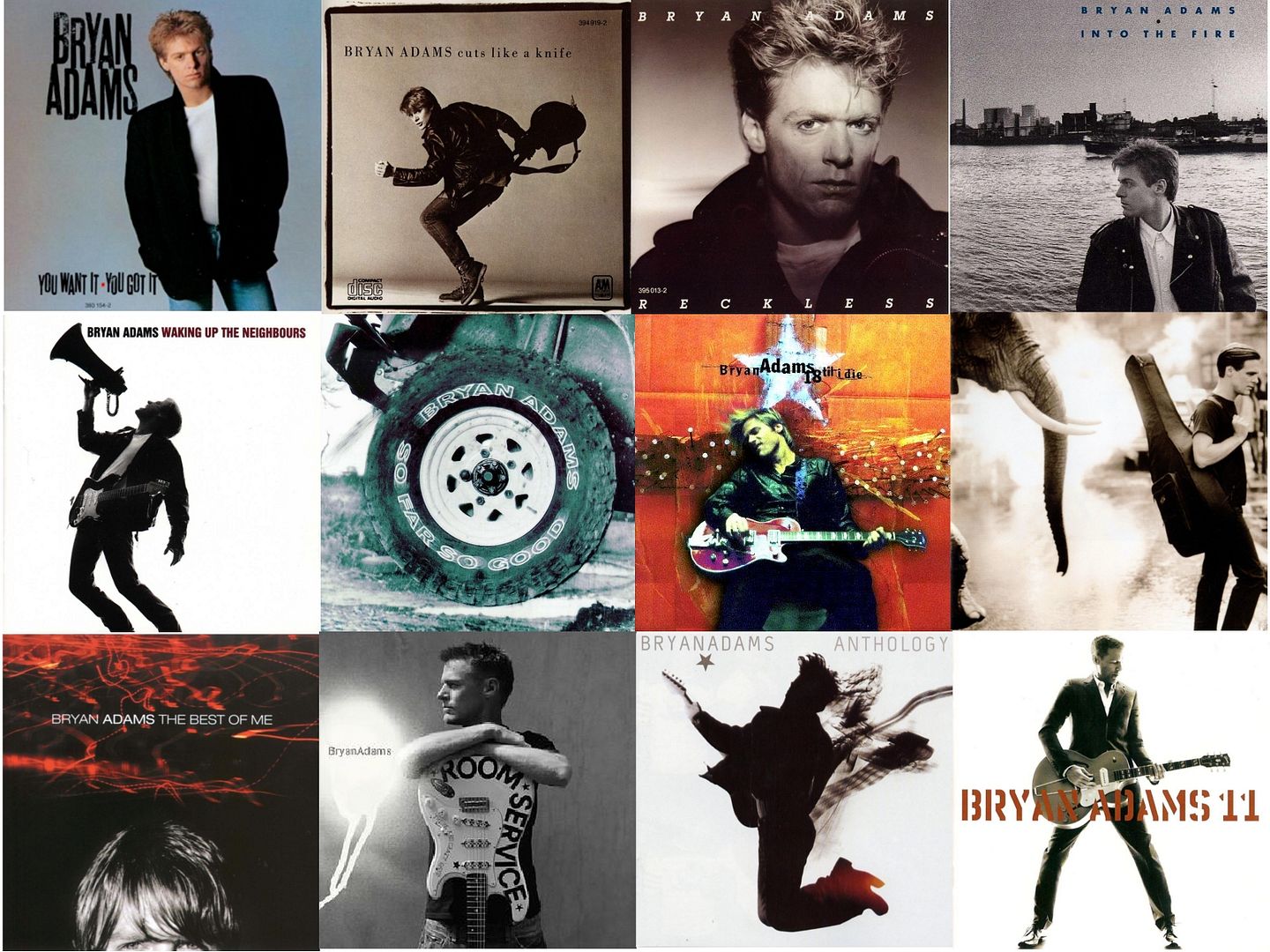bryanadamsdiscography - Bryan Adams: Discografia