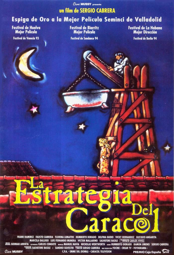 cartel la estrategia del caracol1 zps48c01f6d - La estrategia del caracol DVDrip Español (1993)