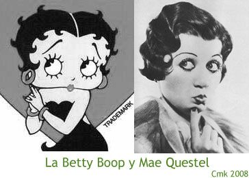 comparacion - Mae Questel - The Voice Of Betty Boop