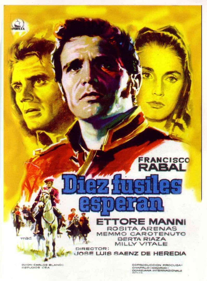 diez fusiles esperan 834156959 large - Diez fusiles esperan (1959) Drama. Romance. Bélico