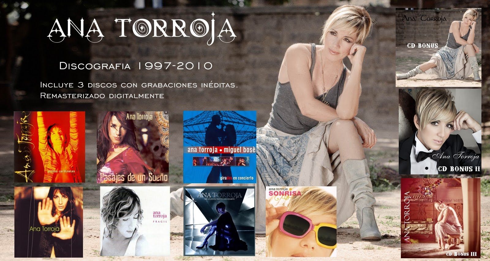 discografia - Ana Torroja: Discografia (1997 - 2016)
