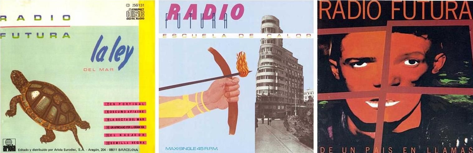 discos de radio futura - Radio Futura: Discografía