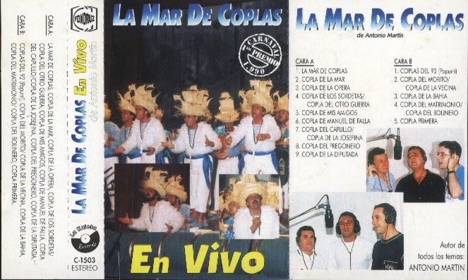 la2Bmar2Bde2Bcoplas2B2528cassette2529 - Comparsa Carnaval de Cádiz: La mar de coplas (1990)