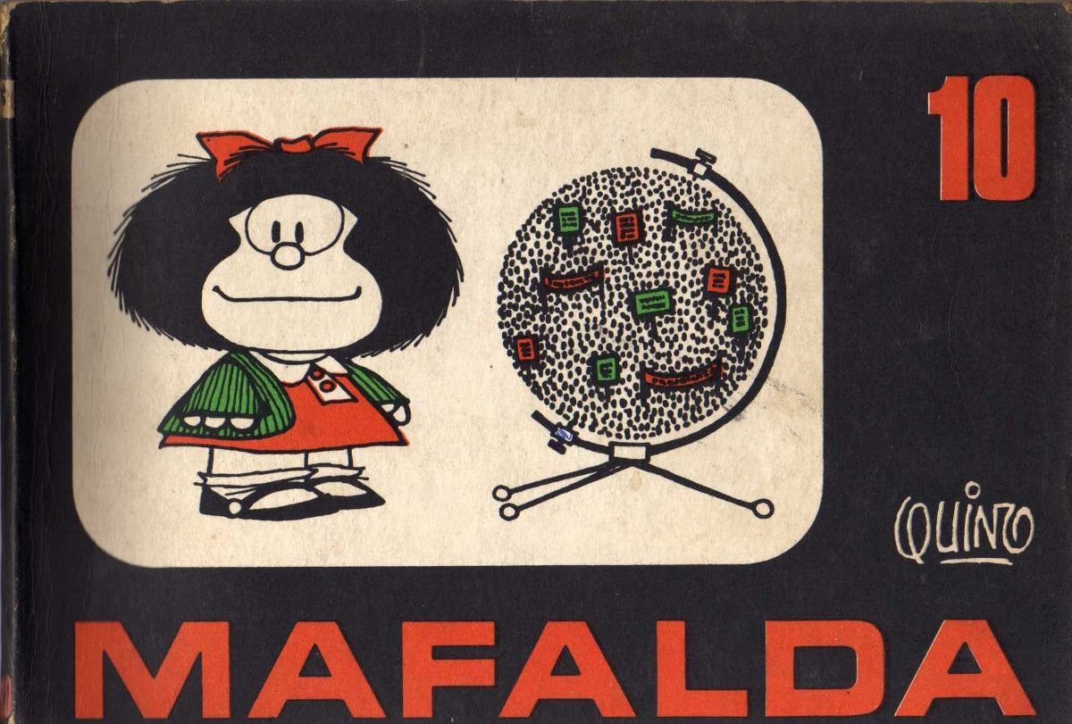 mafalda 10 quino 1a ed 1974 D NQ NP 896311 MLA20548864783 012016 F - Mafalda 10 - Quino