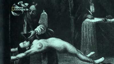 representacion de tortura - El martillo de las brujas