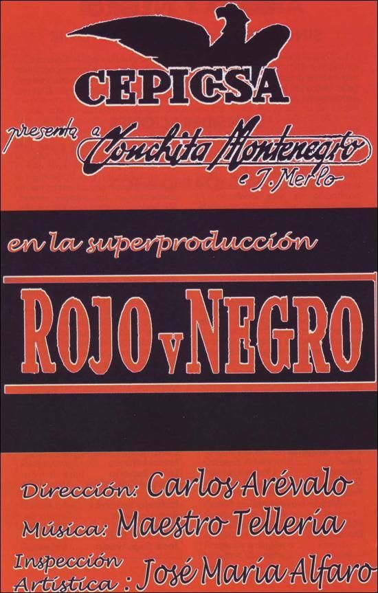 rojo y negro 276387339 large - Rojo y negro Hdrip Español (1942) Drama Guerra Civil
