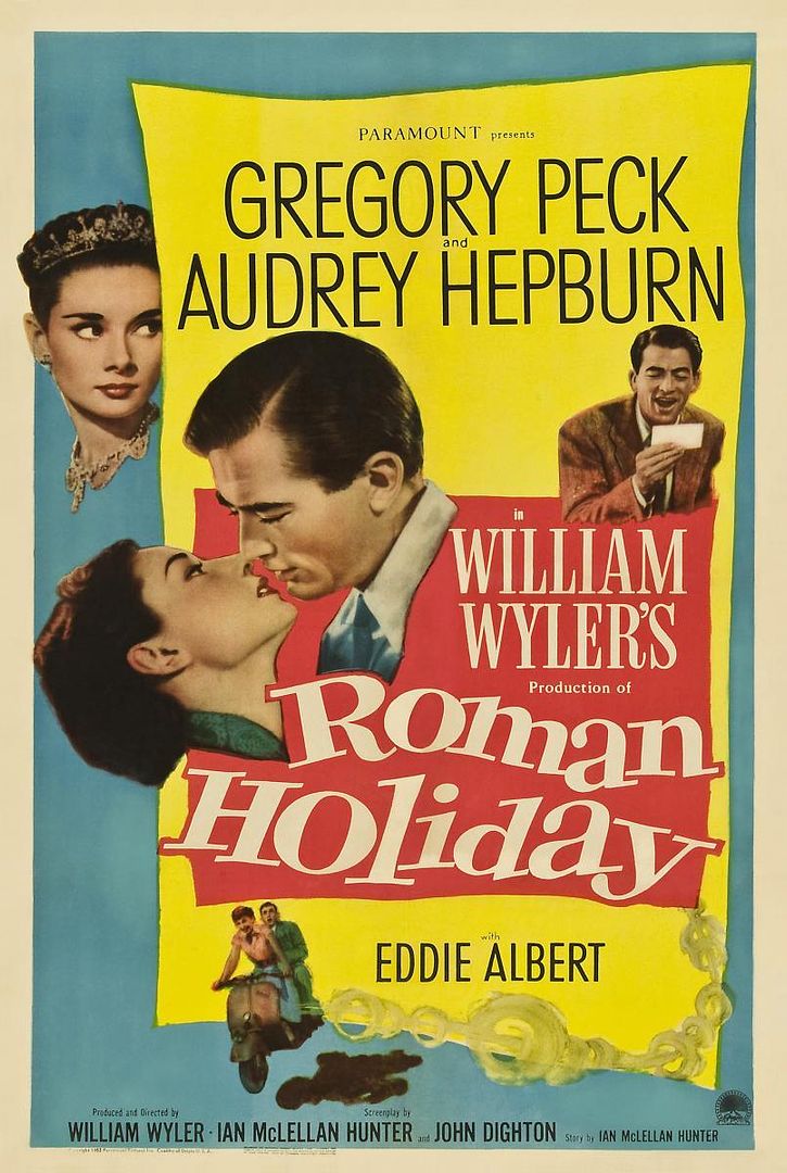 roman holiday 453291367 large - Vacaciones en Roma Tvrip Español (1953) Comedia Romantica