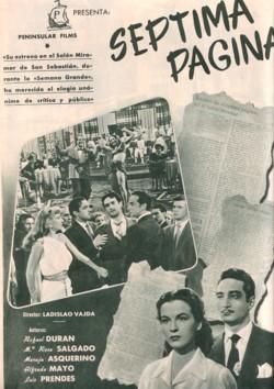 septima pagina 652321511 large - Séptima página Hdrip Español (1950) Drama