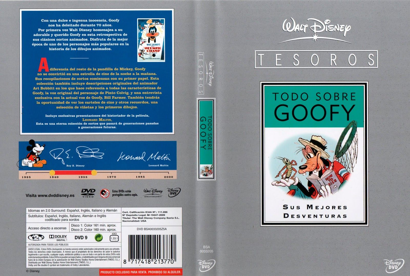 todo2Bsobre2Bgoofy - Tesoros Disney 91 Películas Disney DVDrip Español