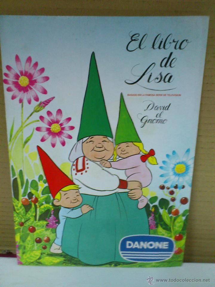 44304514 072358 - David el Gnomo (El libro de Lisa) Cromos Danone 1985