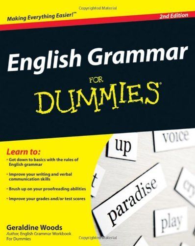 51DSnROFAYL - English Grammar for Dummies