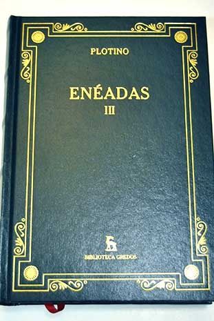 560113 - Enéadas Tomo 3 (V y VI) - Plotino (Gredos)