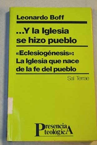 648960 - Y La Iglesia Se Hizo Pueblo - Leonardo Boff