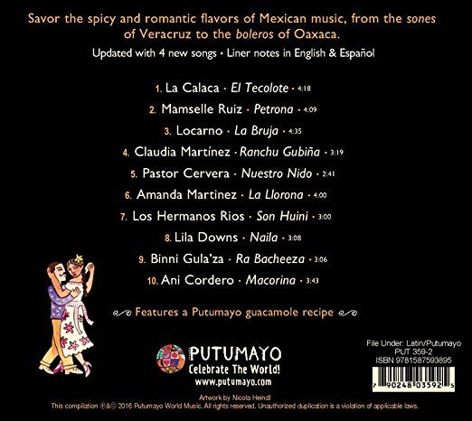 81CMDHA2BAdL SX522  - Putumayo Presents Mexico (2016) FLAC