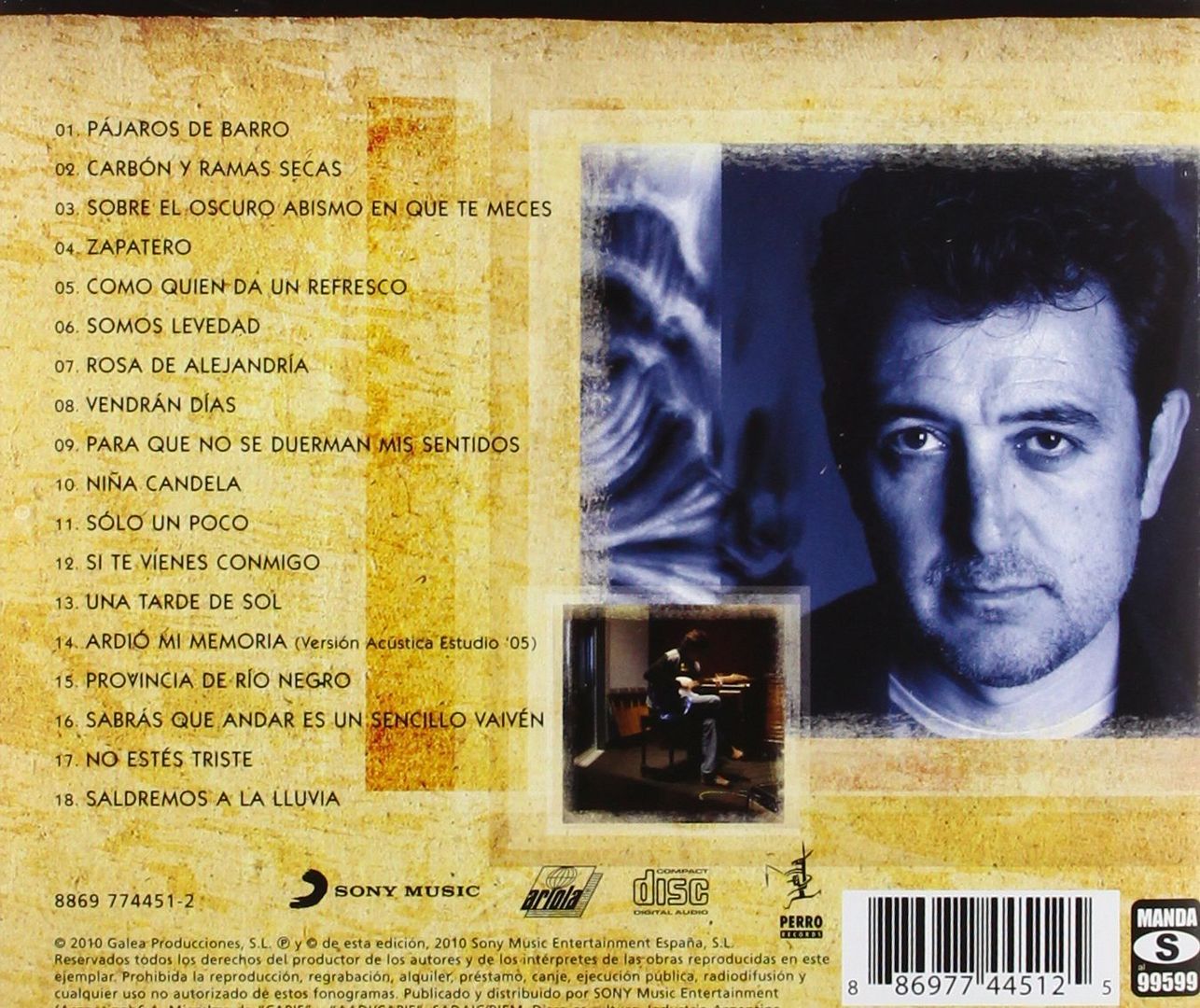 81fYggB551L SL1348  - Manolo Garcia - De Mares y Visiones (2010)