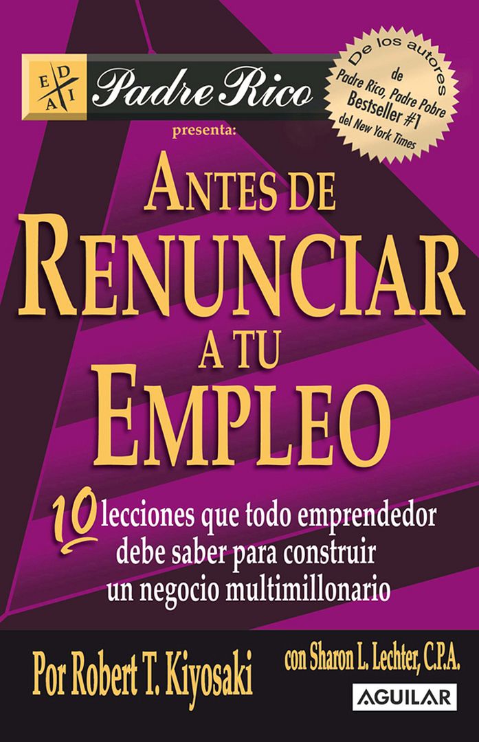 9786071116055 - Antes de renunciar a tu empleo - Robert Kiyosaki