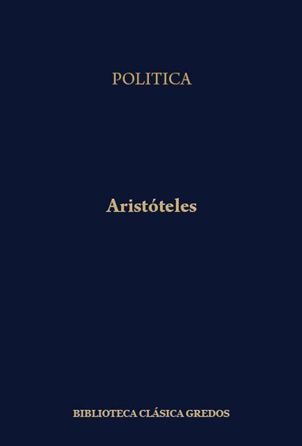 9788424912833 - Política - Aristoteles (Gredos)