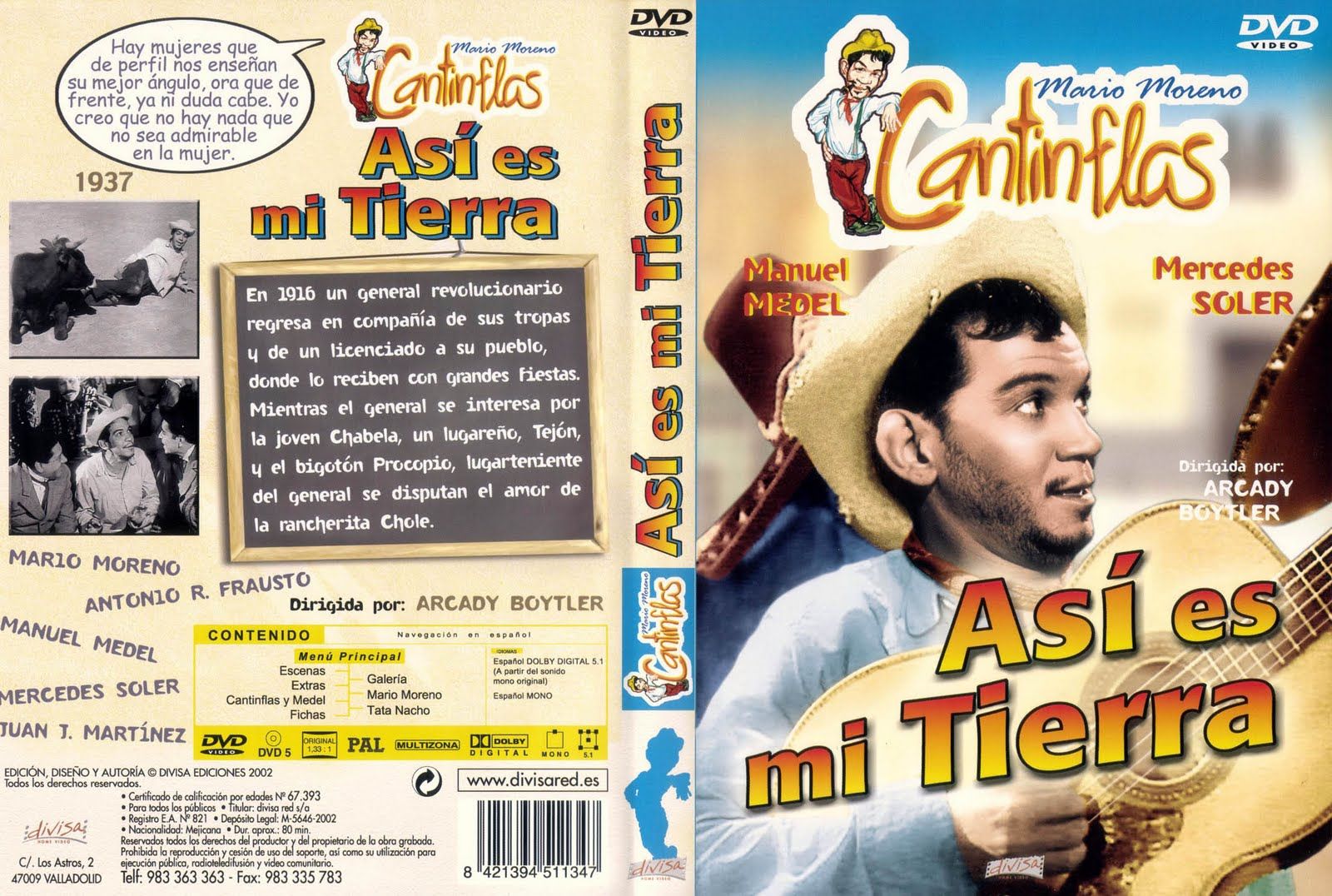Asi Es Mi Tierra CineClasicoConecta2 - ¡Así es mi tierra! (Cantinflas) (1937) Comedia Revolución Mexicana