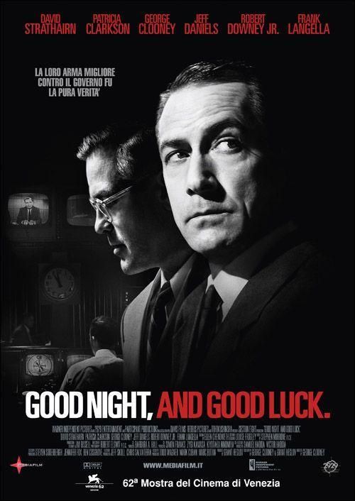Buenas noches y buena suerte 728507919 large - Buenas noches y buena suerte HDrip Español (2005) Drama Periodismo