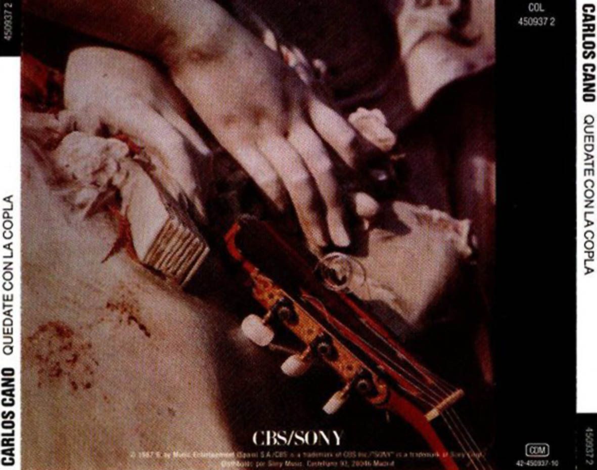 Carlos Cano Quedate Con La Copla Trasera - Carlos Cano - Quedate con la copla (1987)