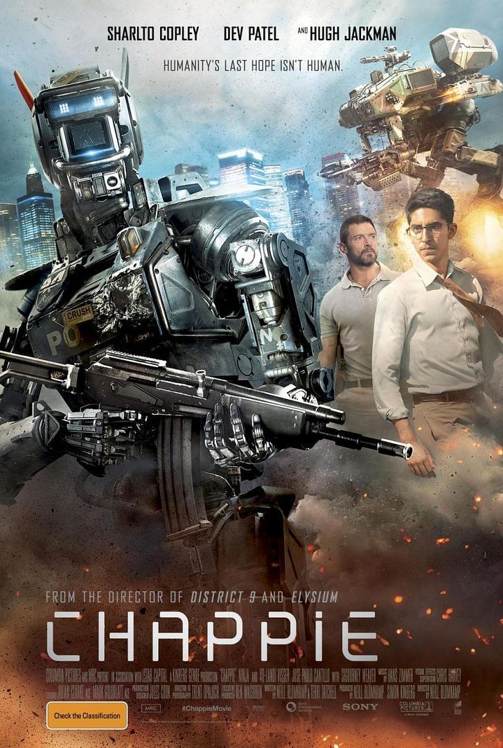 Chappie 250488177 large - Chappie HDRip Español (2015) Ciencia Ficcion