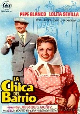 La chica del barrio 764819525 large - La chica del barrio (1956) Comedia Musical
