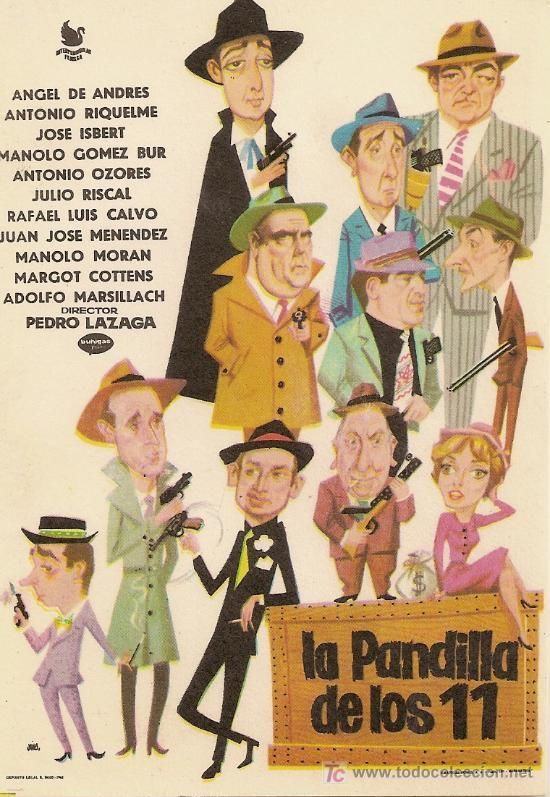 La pandilla de los once 828469589 large - La pandilla de los once (1963) Comedia Crimen
