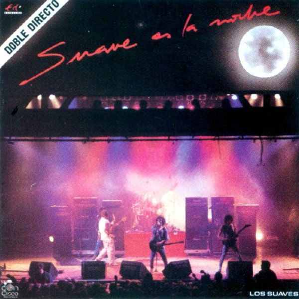 Los Suaves Suave Es La Noche Frontal 600x600 - Los Suaves - Suave es la noche (En directo)