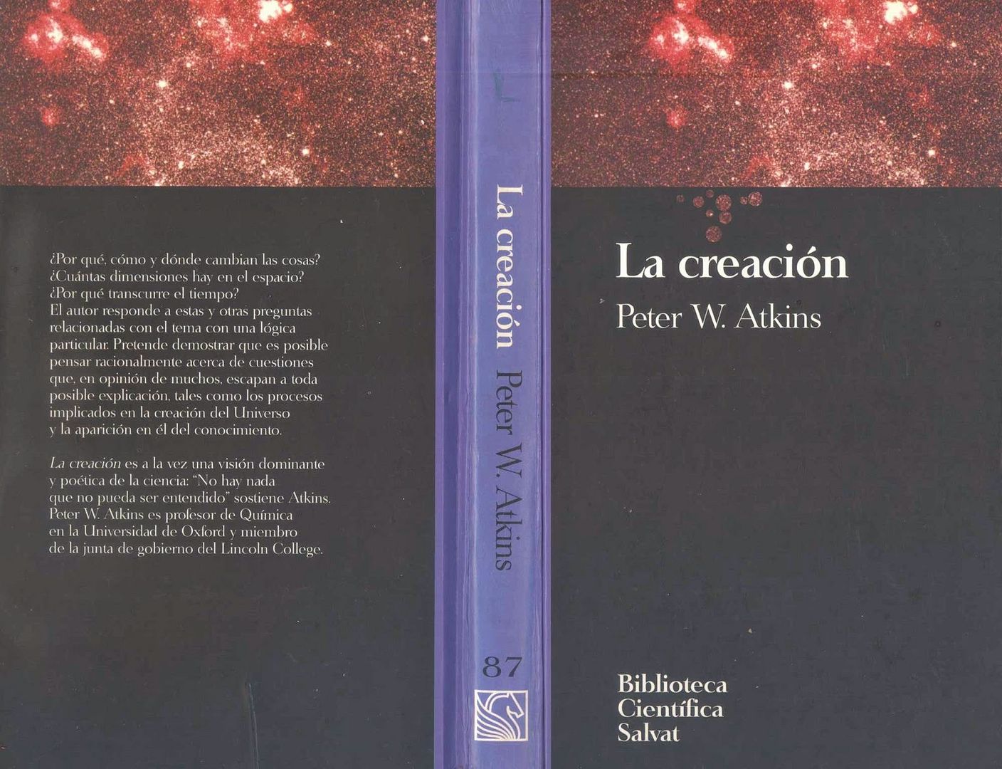 Portada2BCreacionAtkins  - La Creacion - Peter W. Atkins