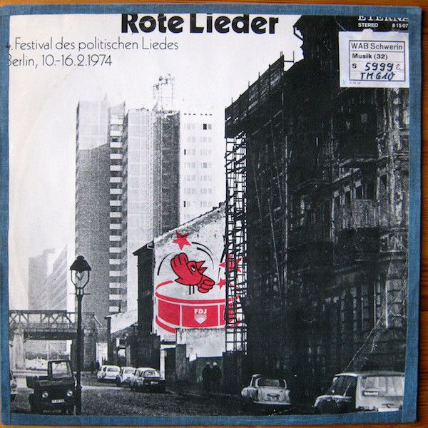 R 4027097 1392737879 2514 - Rote Lieder 4. Festival Des Politischen Liedes VA