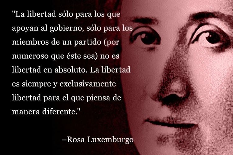 RL1 - Curso de Filosofía: El Pensamiento de Rosa Luxemburgo