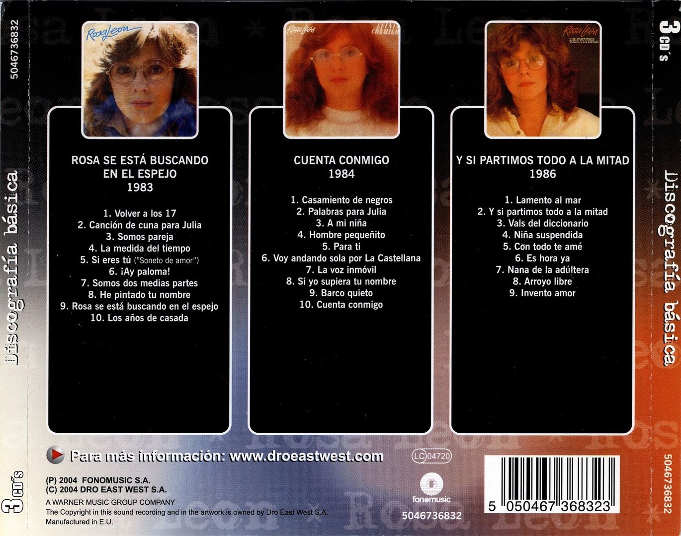 ScanImage460 - Rosa León - Discografia básica