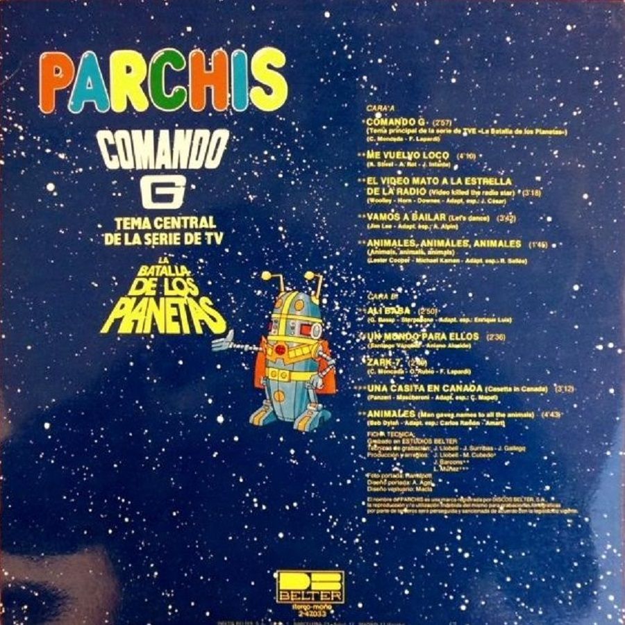 Trasera 2 - Parchis - Comando G