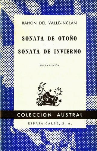 Vallesonataoto25C325B1o - Las Sonatas - Ramón María del Valle-Inclán