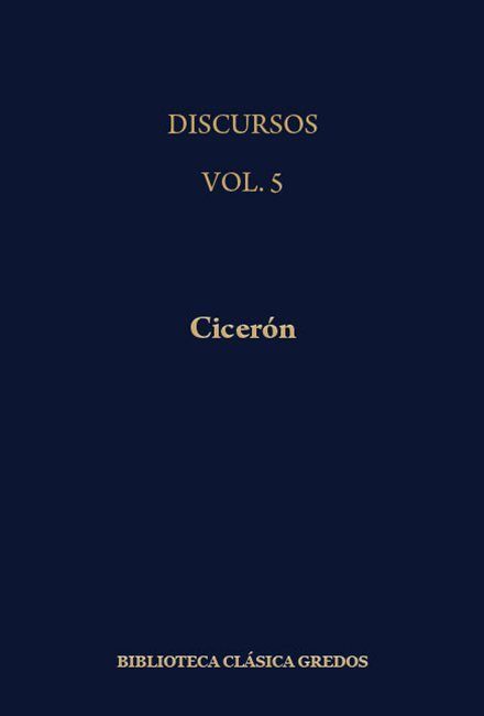 biblioteca basica gredos 192 - Discursos V - Ciceron (GREDOS)