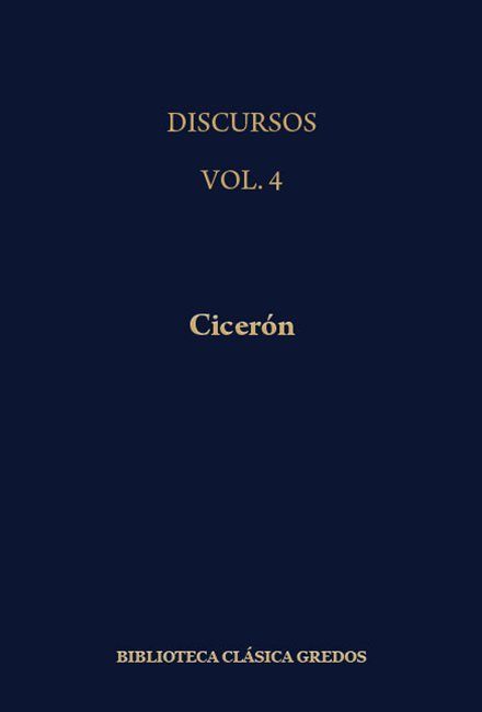 biblioteca basica gredos 205 - Discursos IV - Ciceron (GREDOS)