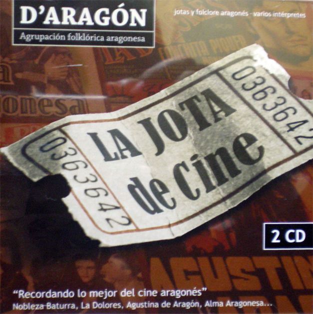 cd cine - Grupo D'Aragón - La Jota de Cine (2009) (2 CDS)