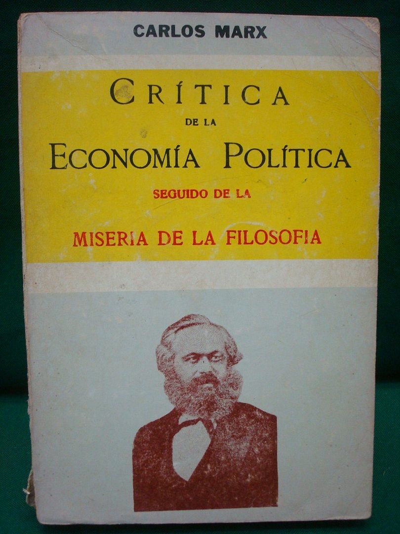 critica de la economia politica miseria de la filosofia 2468 MLM4797537309 082013 F - Miseria de la filosofía - Carlos Marx