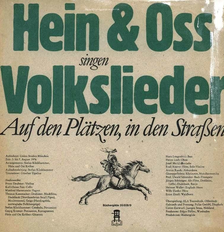 hein  oss 1976 volkslieder auf den plaetzen in den strassen b - Hein & Oss - Singen Volkslieder (1976)