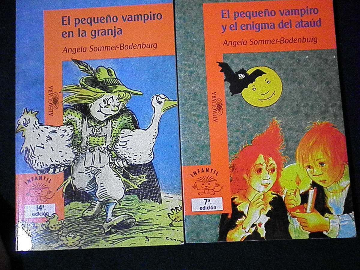 lote x 5 el pequeno vampiro sommer bodenburg alfaguara paler 21707 MLA20216170875 122014 F - Coleccion el Pequeño Vampiro - Angela Sommer Bodenburg