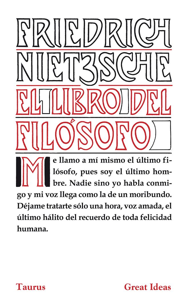 portada libro filosofo 1 - El Libro del filósofo - Nietzsche