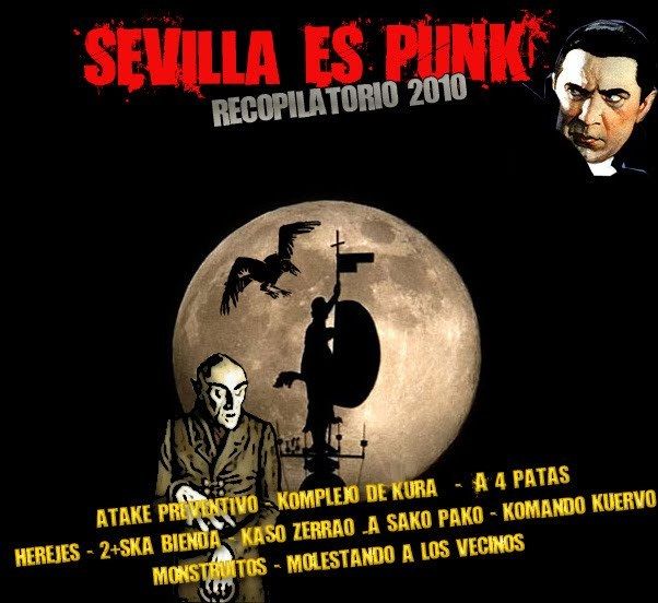 portadarekopilatorio - Recopilatorio: Sevilla es Punk (2010)
