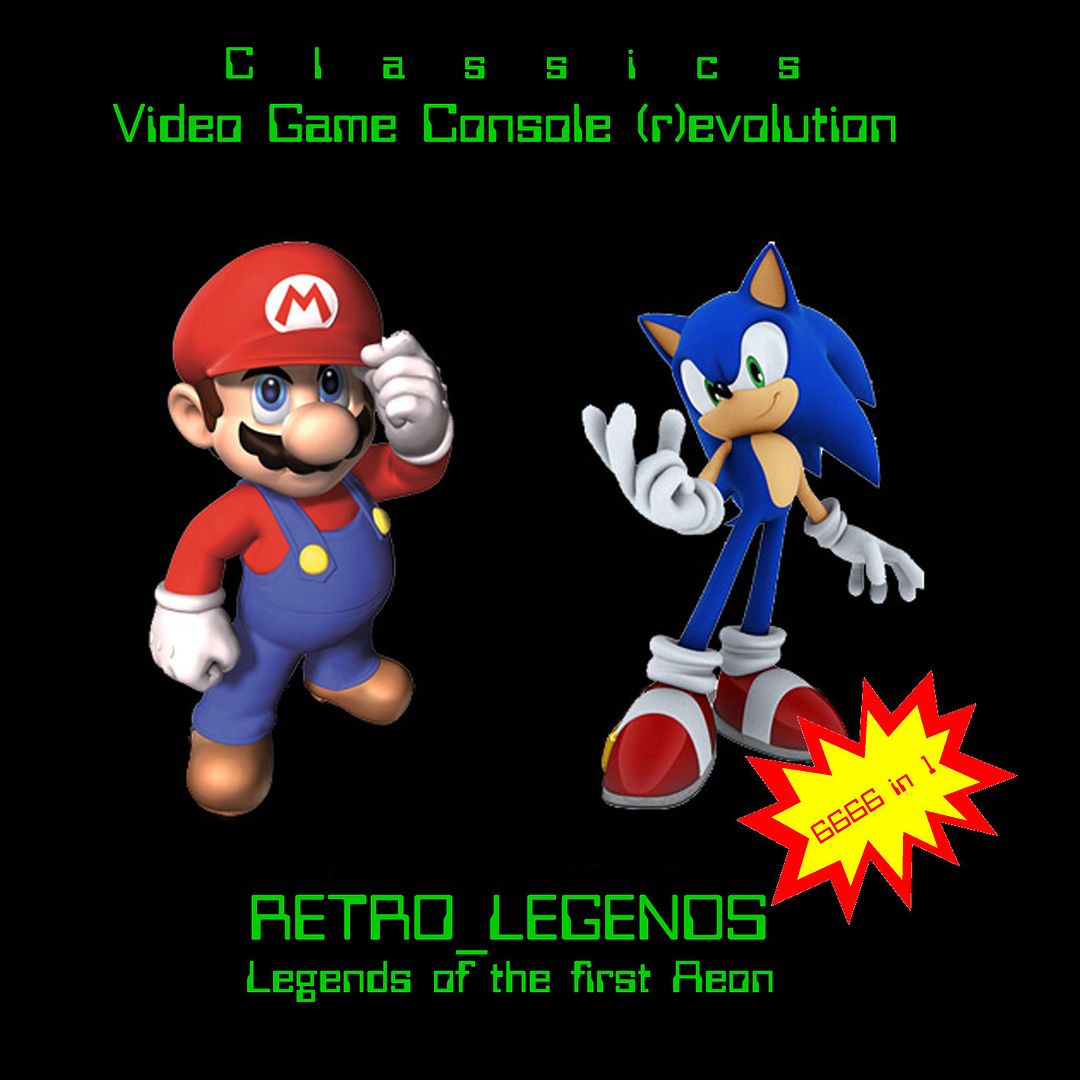retro legends20cover - CLASSIC RETRO GAMES! 6666 ROMS in 1 DVD-R