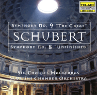 schubert mackerras covermin - Schubert: SINFONÍA nº 8 en Si menor, »INCONCLUSA« & SINFONÍA nº 9 en Do mayor, »LA GRANDE«, por HERB