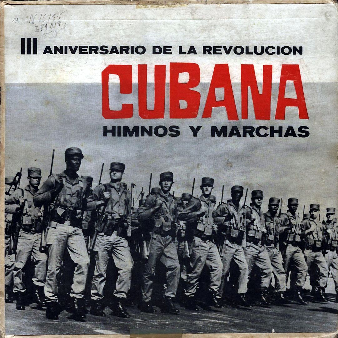 1Frontal - Tercer aniversario de la revolucion cubana Himnos y marchas